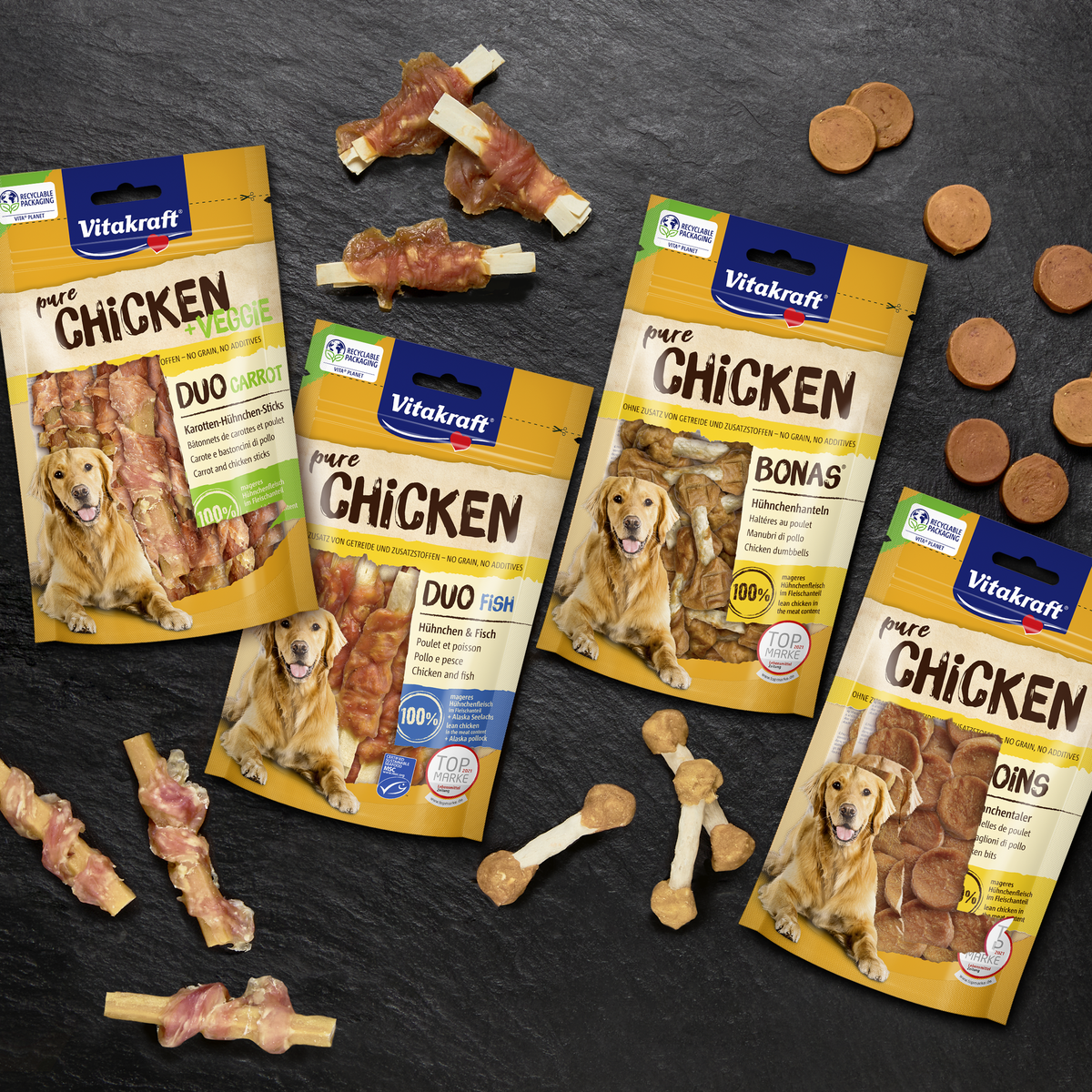 Vitakraft Fleischsnack f&uuml;r Hunde 