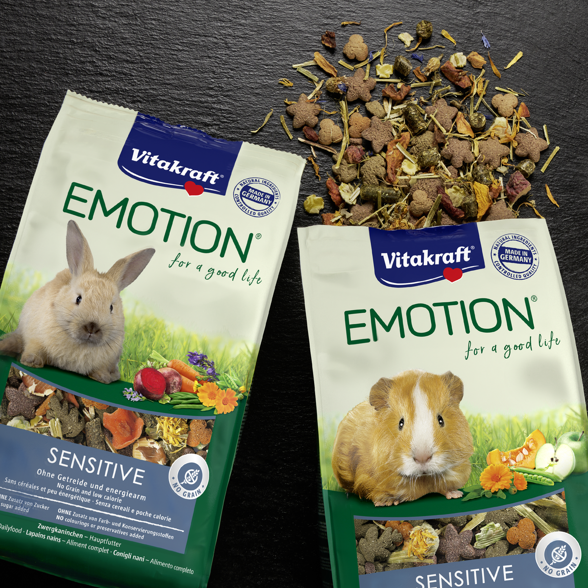 Nager Emotion Hauptfutter Sensitive