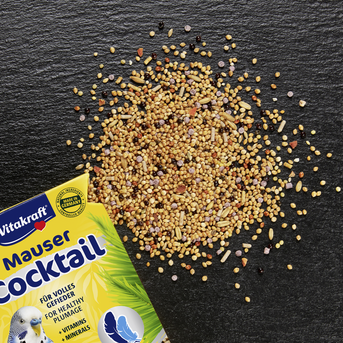 Mauser Cocktail für Wellensittiche